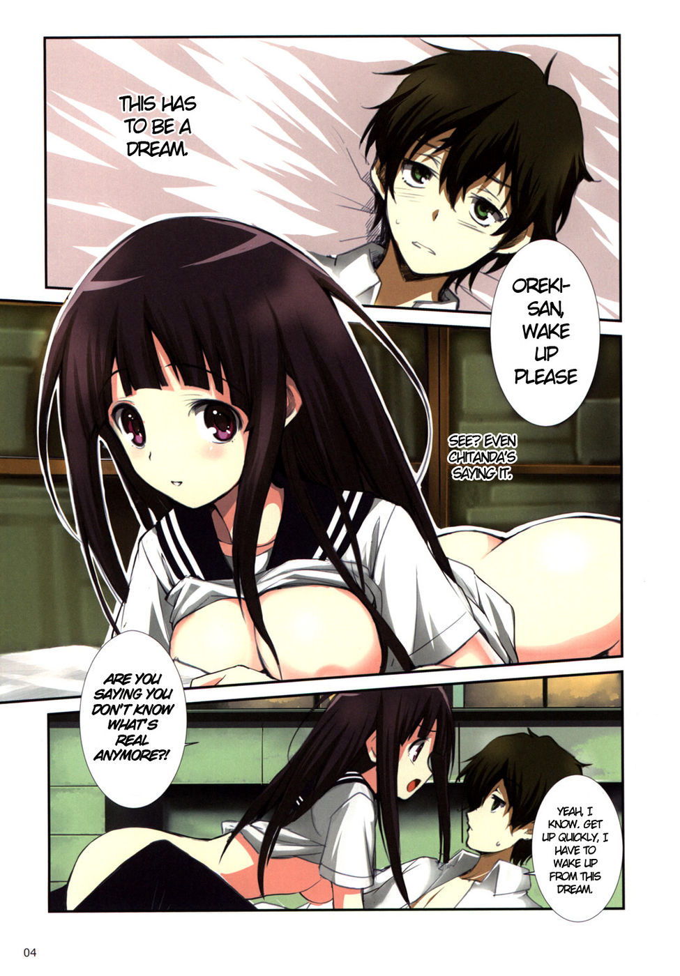 Hentai Manga Comic-Chitanda-san Daisuki-Read-3